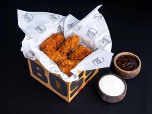 Cajun Crispy Wings [5 pcs]