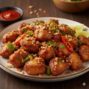 Garlic Chicken Dry