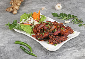 Mutton chilly [5 pieces]