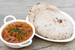 Sev Tamatar + 4 Tawa Butter Roti