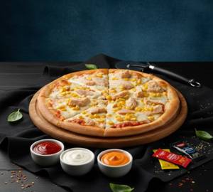 Sweet Corn Chicken Pizza