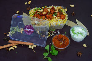 Chicken 65 Biryani (serves 1)