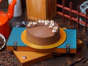 Eggless Belgian Chocolate Truffle Cake