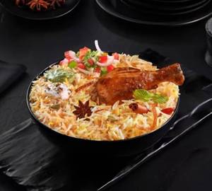 Hydrabadi chicken dum biryani