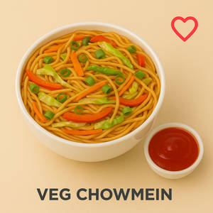Veg Chowmein (100% Restaurant Menu Price)
