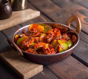 Mushroom kadhai
