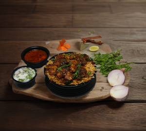Gongura chicken biryani