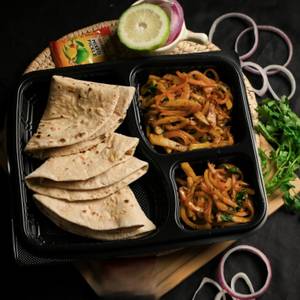 3 Roti and Aloo Bhaji
