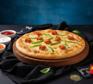 Classic Capsicum Chicken Pizza