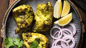 Hariyali Fish Tikka (6 Pcs)