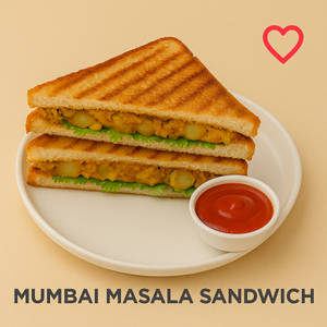 Mumbai Masala Sandwich (100% Restaurant Menu Price)