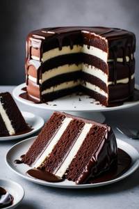 Swiss chocolate cake