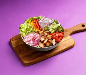 K-Grilled Chicken Cubes Power Bowl