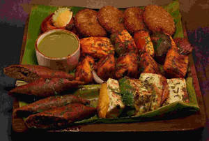 Tandoori Veg Platter