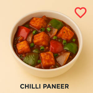Chilly Paneer (100% Restaurant Menu Price)