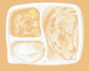 Kadhai Paneer with Laccha Paratha