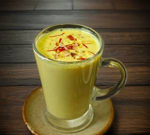 Badam hot milk