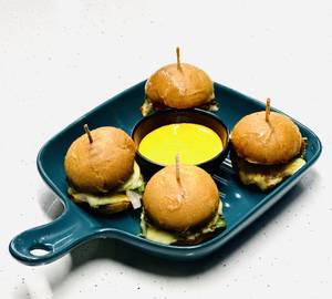 Baby burger  [chicken & beef, 4 pcs]