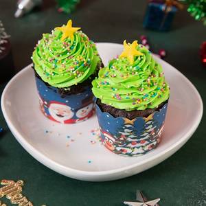 Xmas Theme Cupcake 50Gms (Christmas Spl)