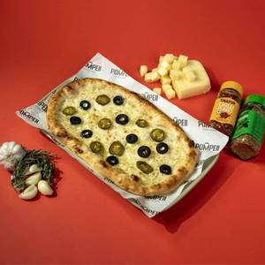 Classic With Buffalo Mozzarella, Jalapenos And Olives