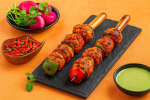Achari Mushroom Tikka