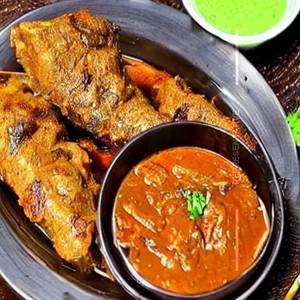 Mutton Fry Semi Gravy (bone)