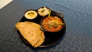 Paneer Jeera Rice And Bundi Raita Combo
