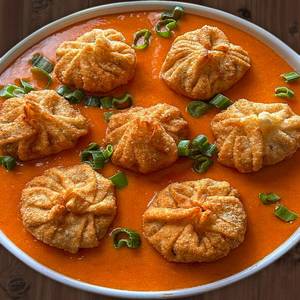 Fried masala momos