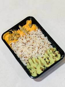 Tri Colour Rice Bowl
