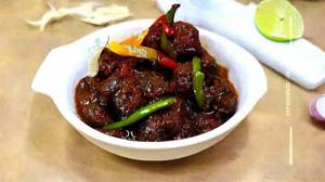Chilli Mutton ( Bone Less )