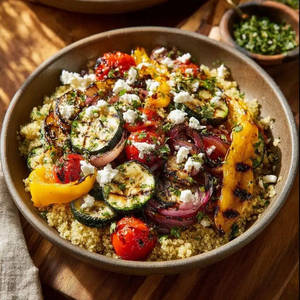 Quinoa & Grilled Veggies Salad