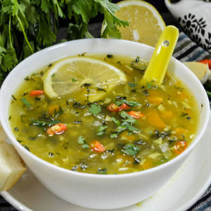 Veg Lemon Coriander Soup