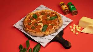 Chicken Pepperoni Pizza (12 Inch)