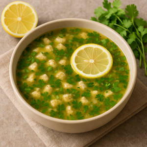 Lemon Coriander Soup