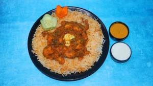 Special Chicken Biryani (b.rice 1000ml) (250ml CHI Curry)