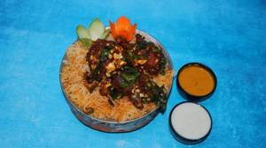 Chicken Lollipop Biryani