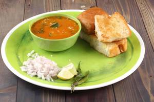 cheese mushroom pav bhaji