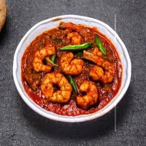 Ginger Prawns Masala (curry)