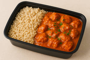 Butter Chicken Brown Rice Meal