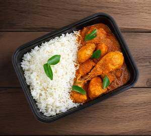 Chicken Curry [2Piece] + Rice