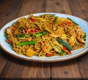 50/50 Chicken rice and noodles