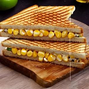 Corn Cheese Sandwich