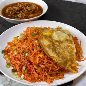 Triple Schezwan Fried Rice