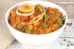 kaju chana masala