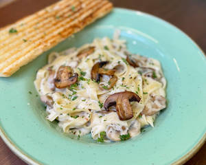 Truffle & Mushroom Fettuccine Alfredo