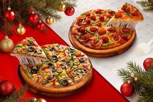 Santa's Free Pizza Gift (Dragonfire Paneer Pizza)