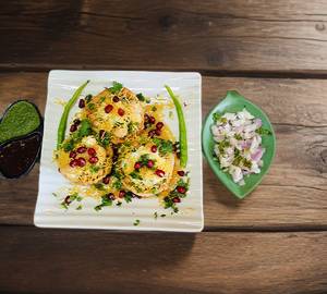 Katori chaat [basket chaat]