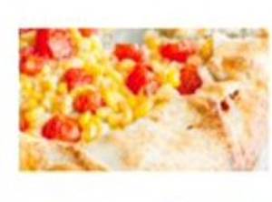 Sweet Corn And Tomato Pizza [7 Inches]