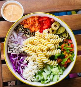 (New) Chicken Pasta Bowl - Salad