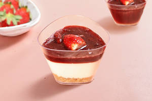 Non Baked Strawberry Cheesecake